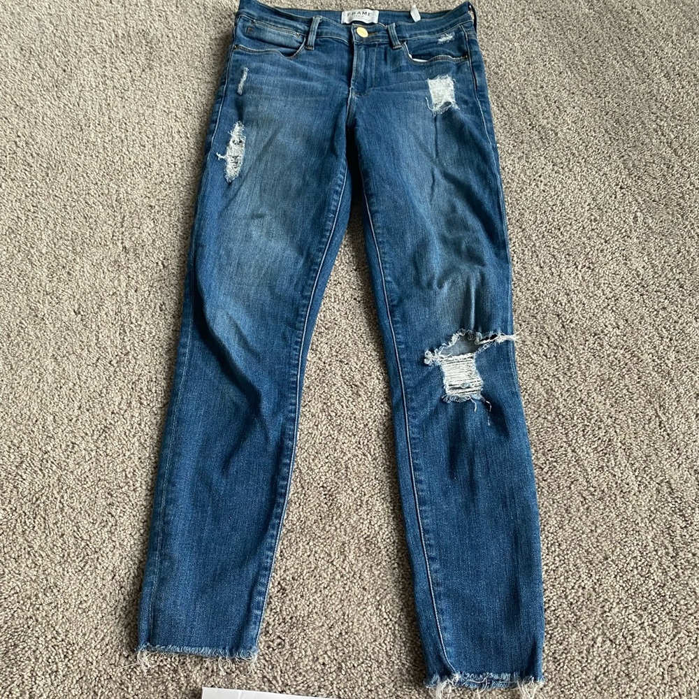 frame ankle skinny size 25